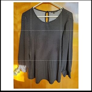 Adrianna Papell polka dot top